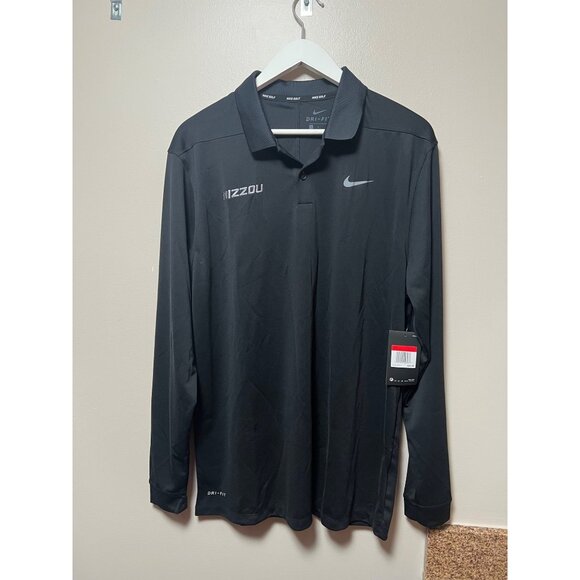 Nike Team Issue Missouri‎ Tigers Polo NWT - Size L - Picture 1 of 3